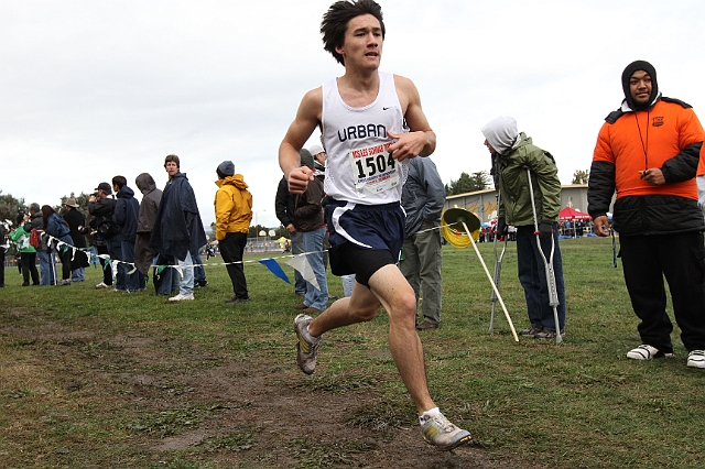 2010NCSXC BD5-1011.JPG - 2010 North Coast Section Cross Country Championships, Hayward High School, Hayward, California